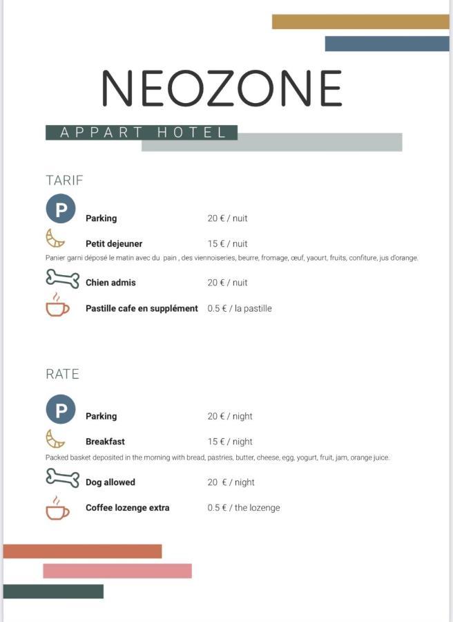 Neozone Appart-Hotel มัลเมอดี ภายนอก รูปภาพ